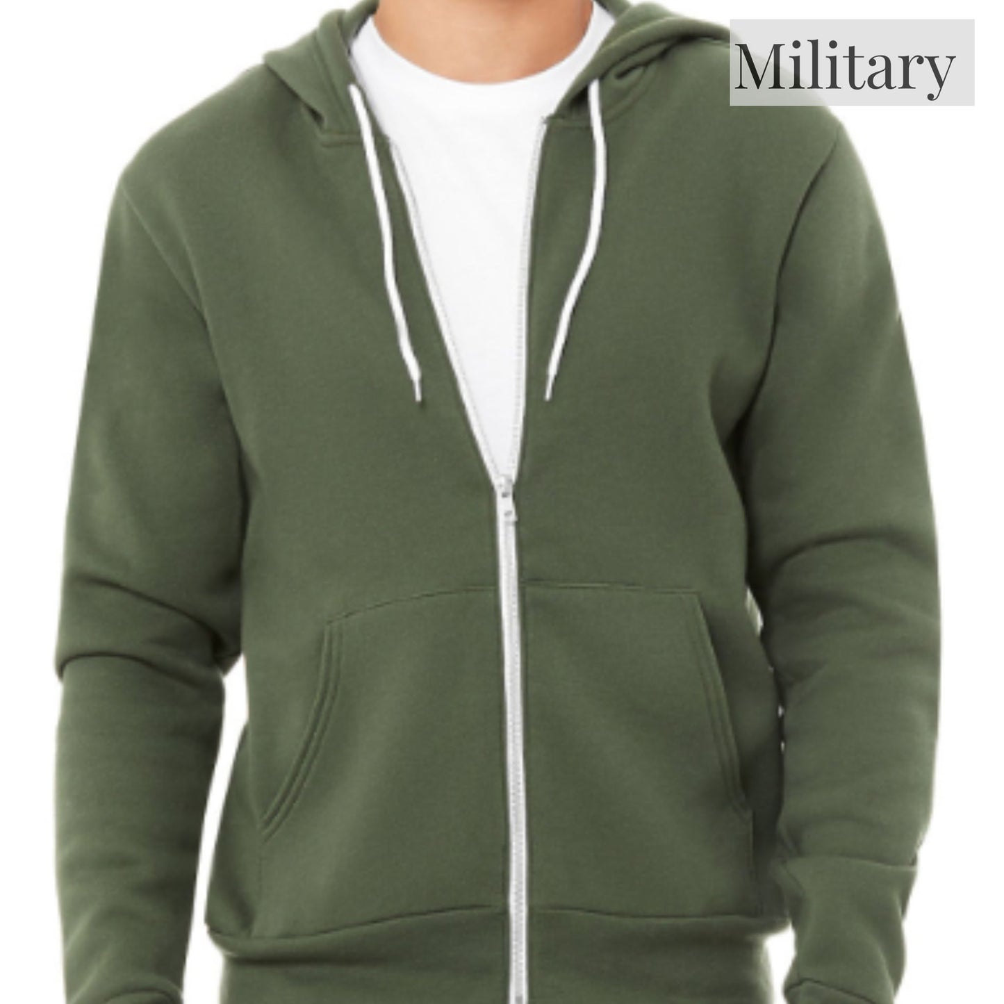 CUSTOMIZED - Super Soft Premium FULL-ZIP Hoodies (UNISEX)