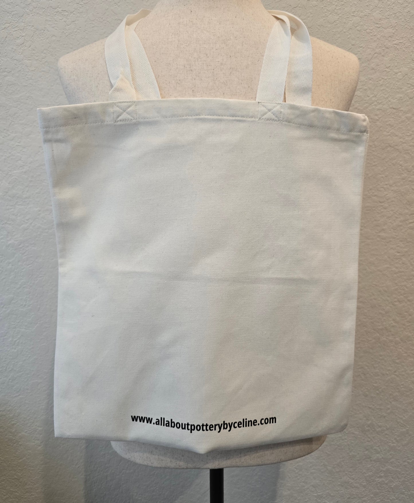 Custom 100% Cotton Canvas Tote Bag – Personalized Logo or Name – Bulk & Individual Orders