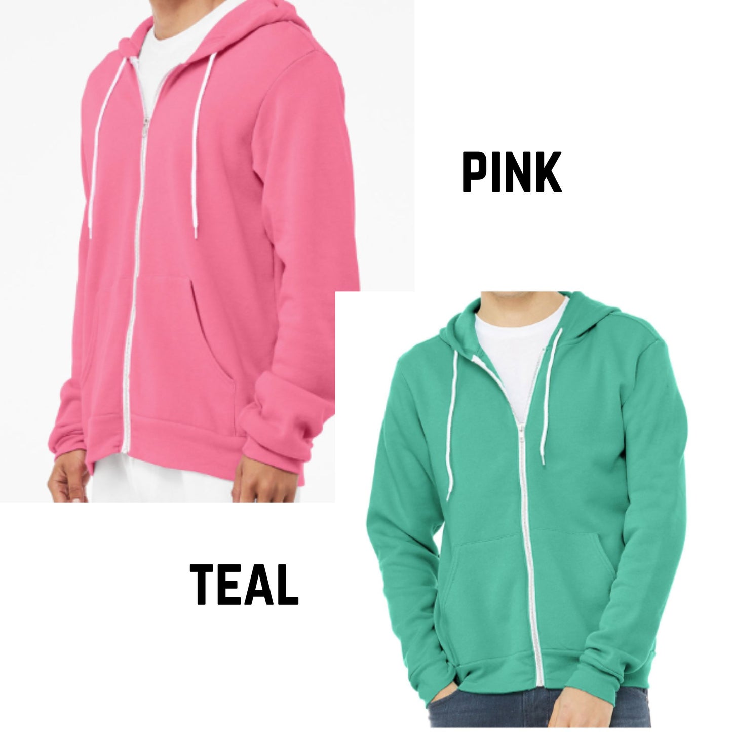 Premium Super-Soft Zip-Up Hoodie β Custom Print + Bundle Deals