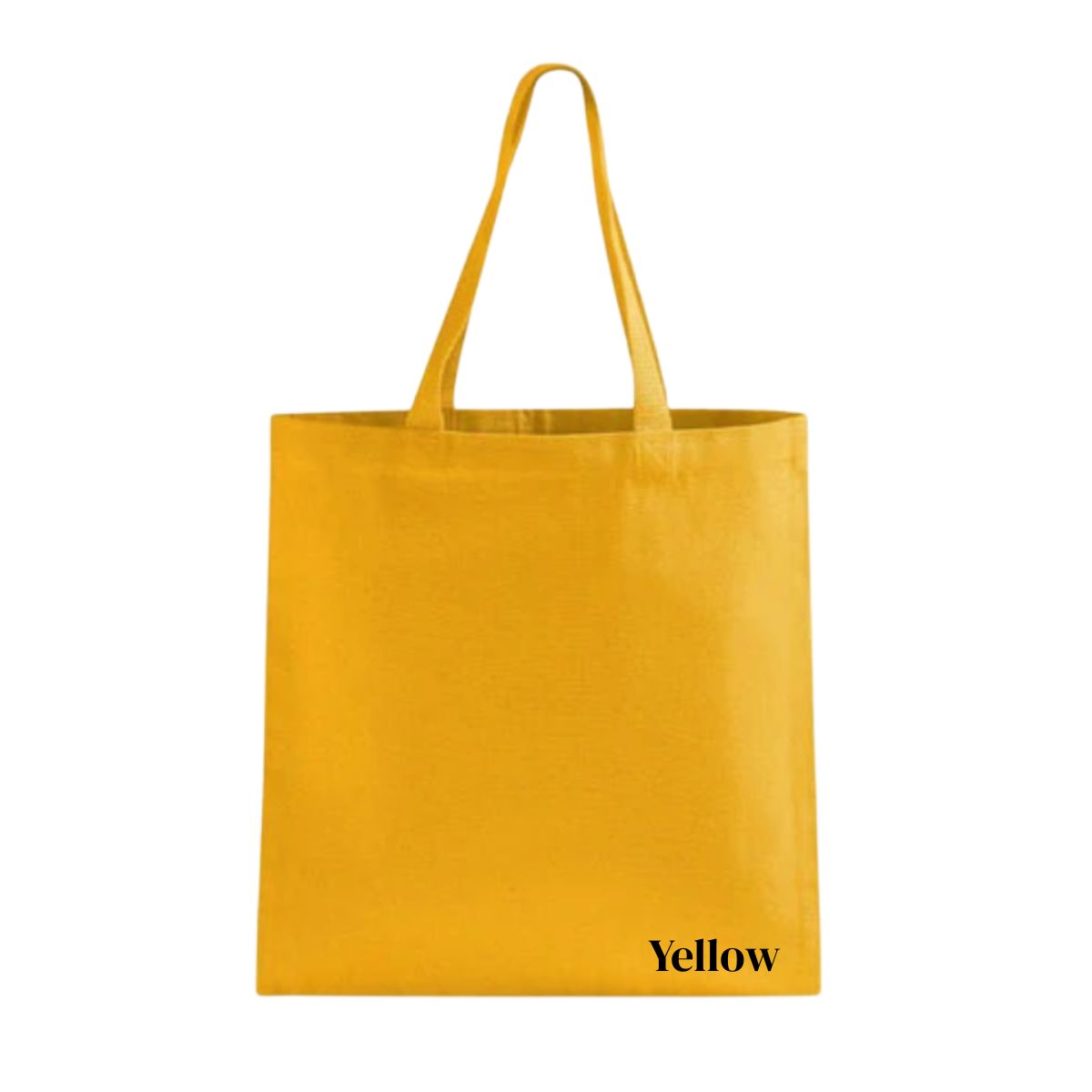 Custom 100% Cotton Canvas Tote Bag – Personalized Logo or Name – Bulk & Individual Orders