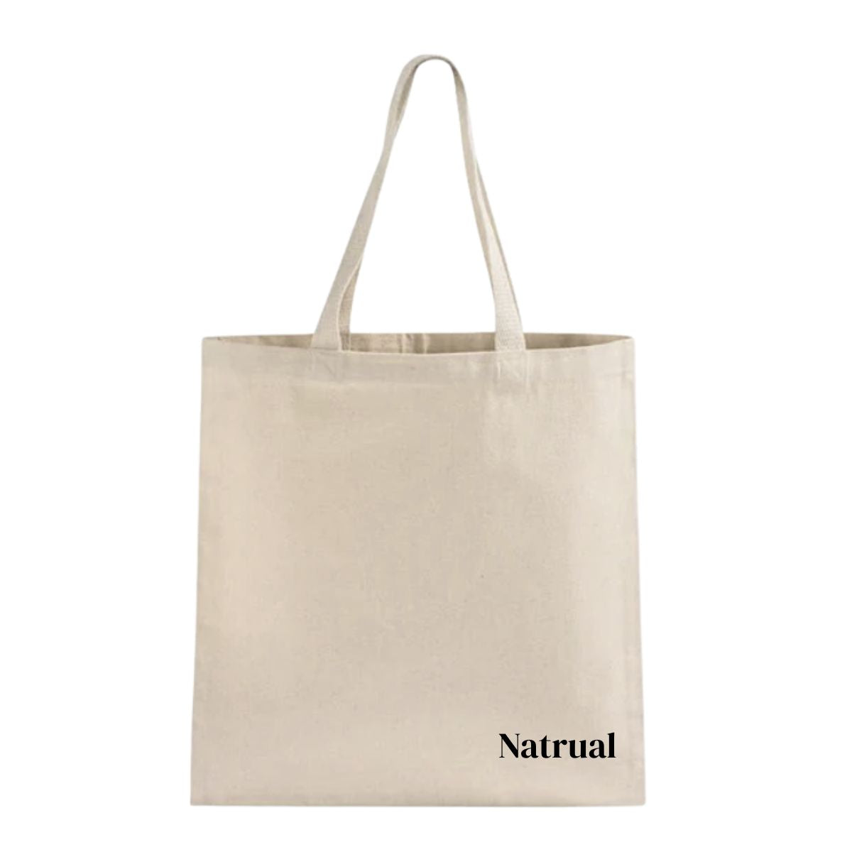 Custom 100% Cotton Canvas Tote Bag – Personalized Logo or Name – Bulk & Individual Orders