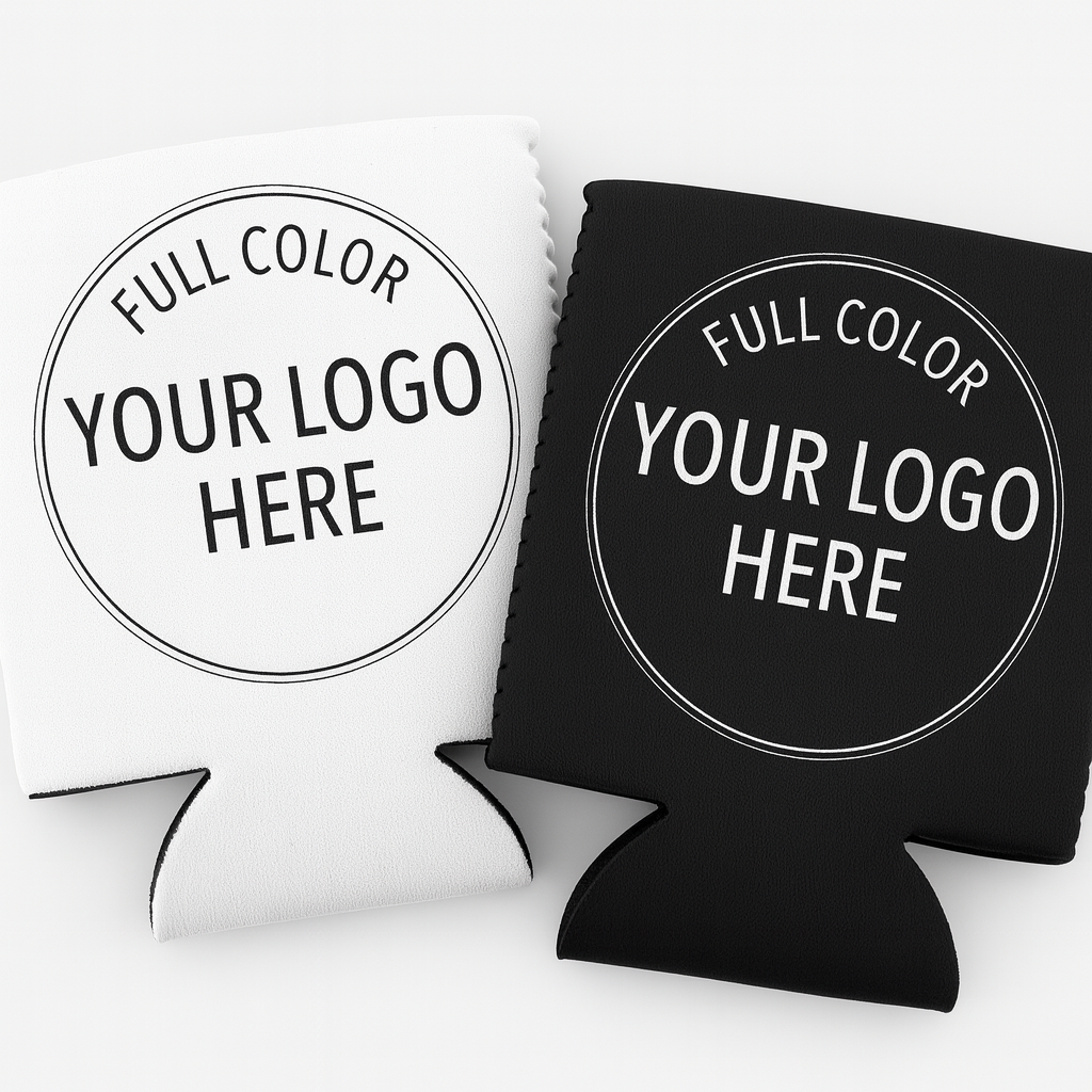 Custom Logo Can Cooler – Personalized Business Branding & Party Favors