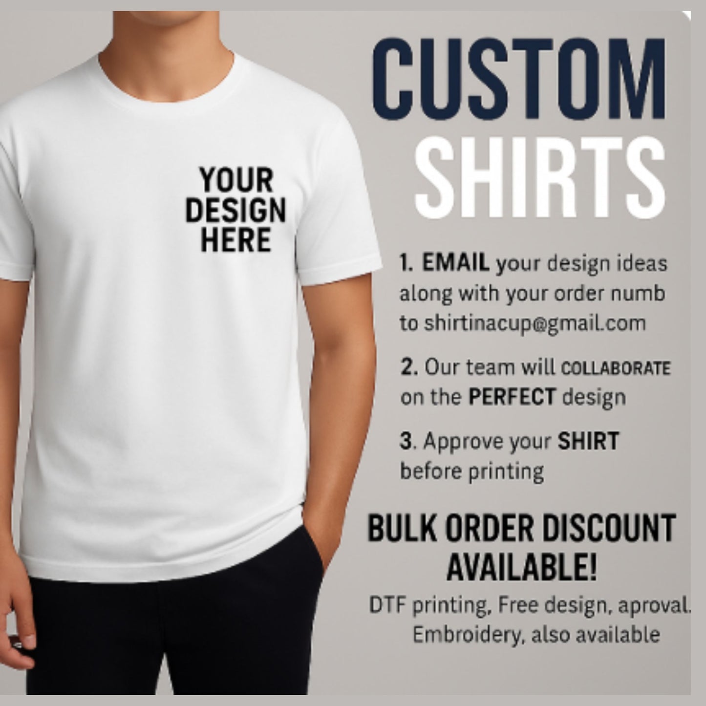 CUSTOMIZED - SHIRTS