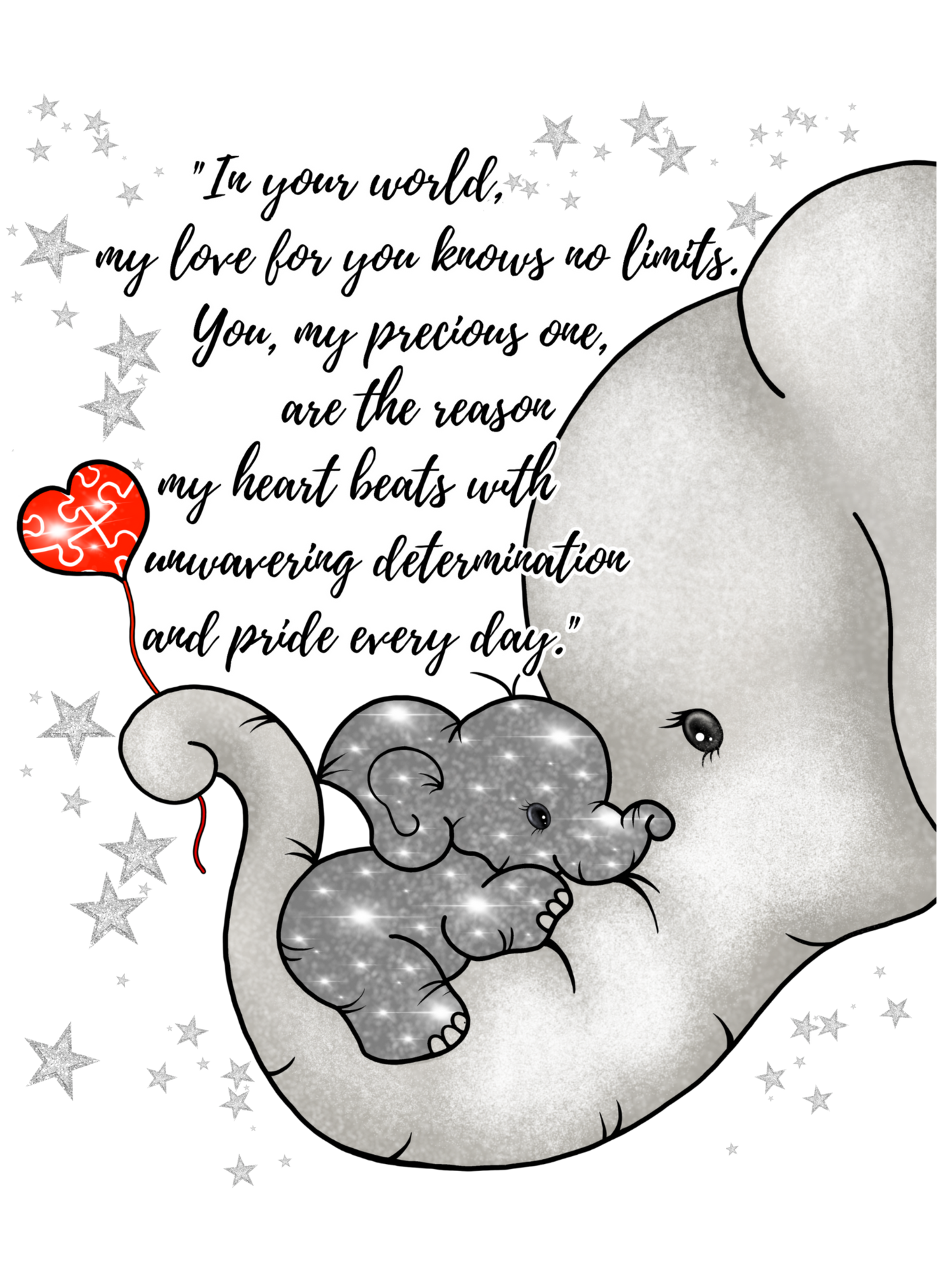 Dyslexia Awareness Elephant Shirt β Soft Bella+Canvas β Unisex Fit