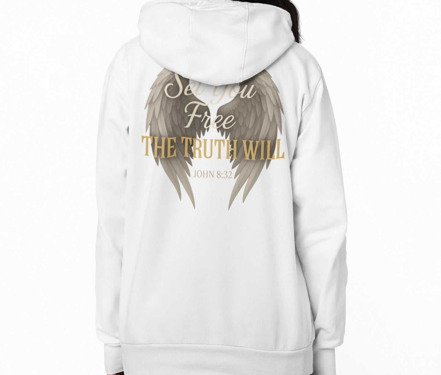 JOHN 8:32 - Premium Soft Hoodies (Full-Zip)