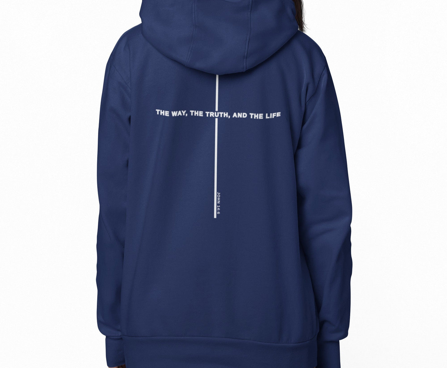 John 14:6 - Premium Soft Hoodies (Full-Zip)