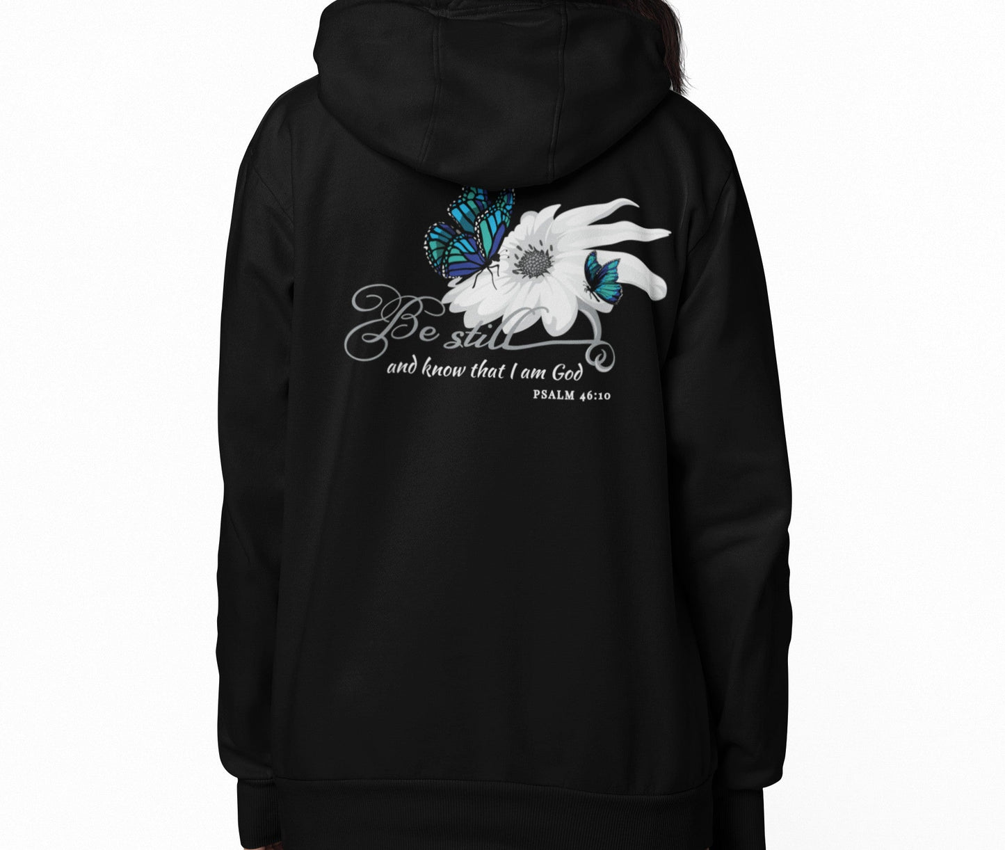 PSALM 46:10 - Premium Soft Hoodies (Full-Zip)