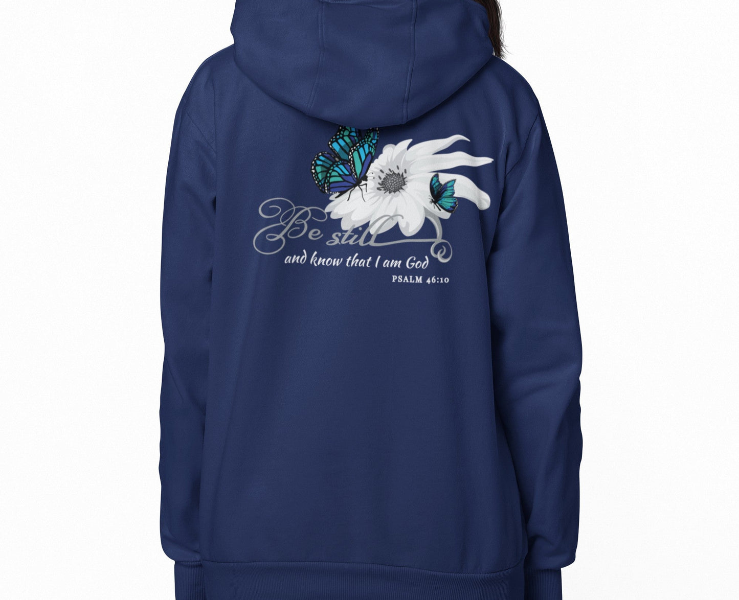 PSALM 46:10 - Premium Soft Hoodies (Full-Zip)