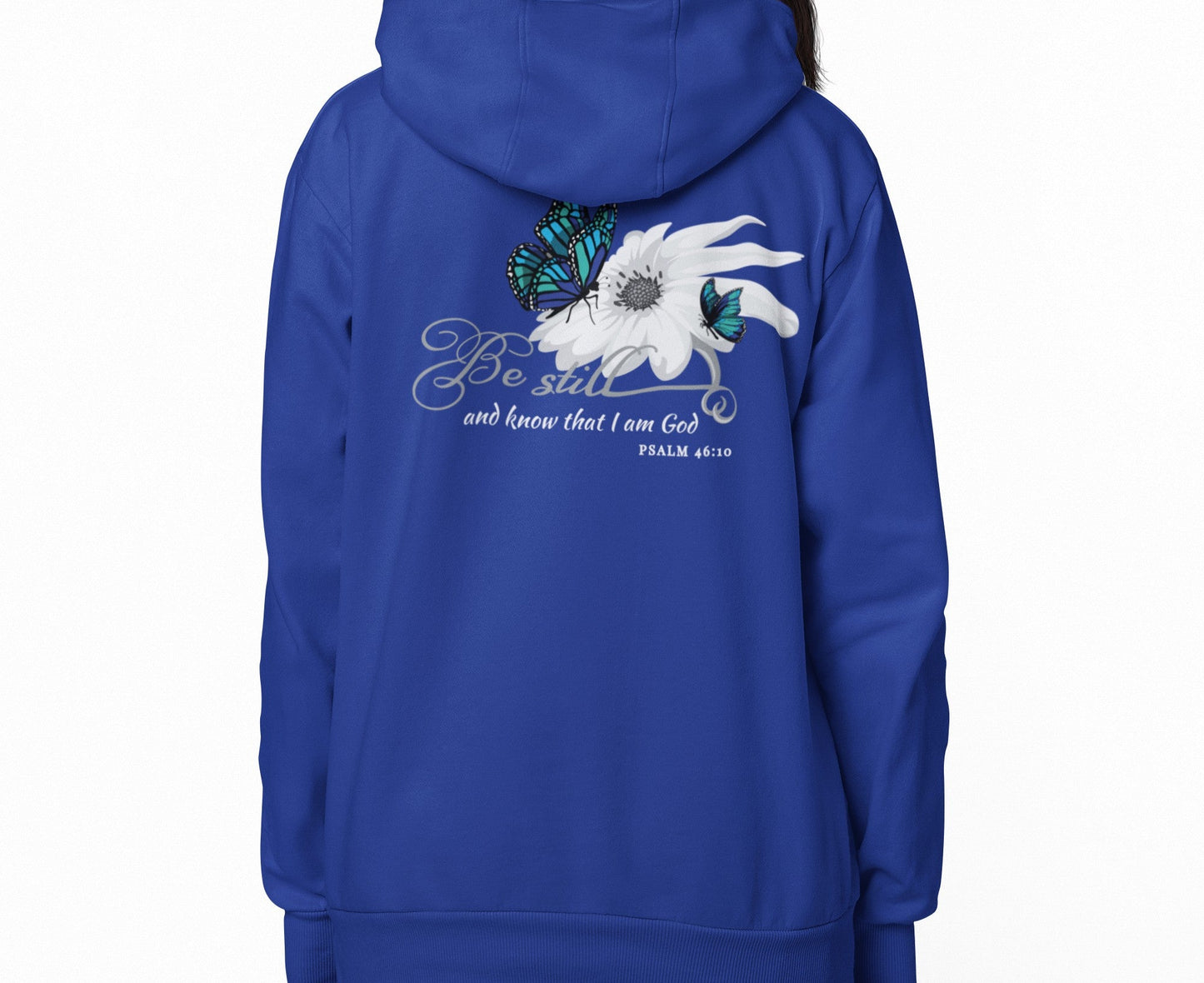 PSALM 46:10 - Premium Soft Hoodies (Full-Zip)