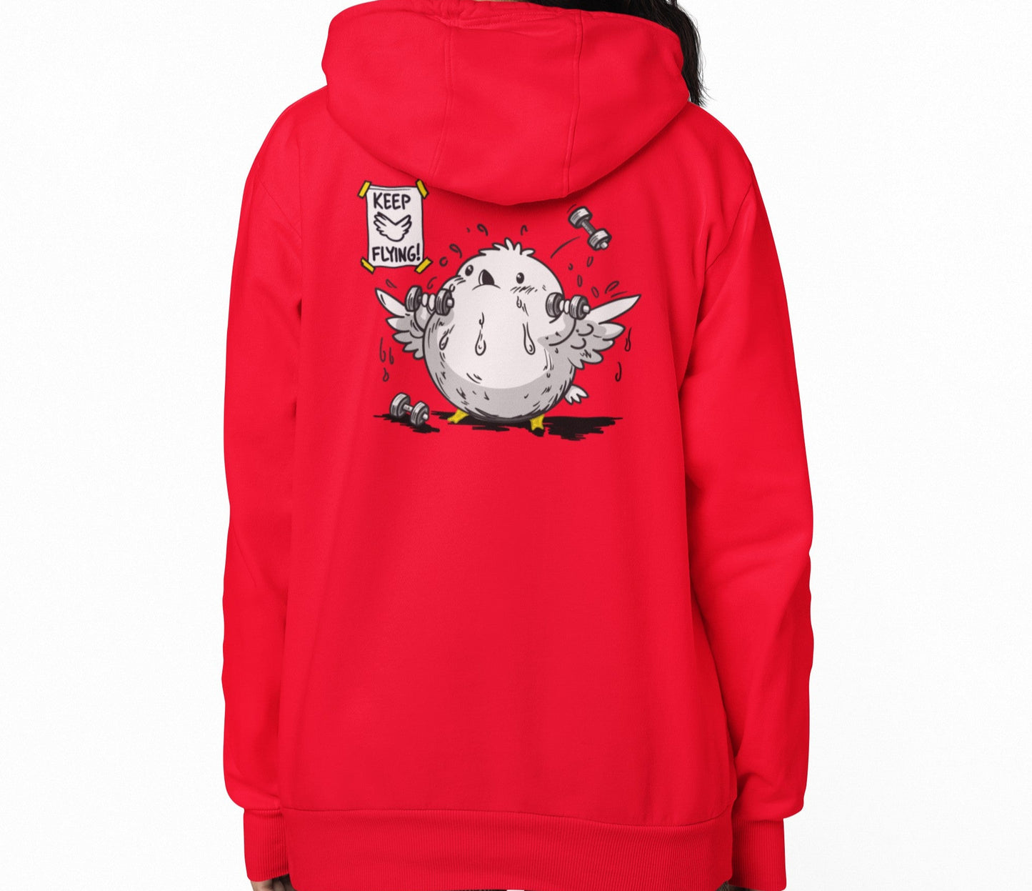 WORKOUT COLLECTION - Keep Flying Hoodie (Full-Zip)