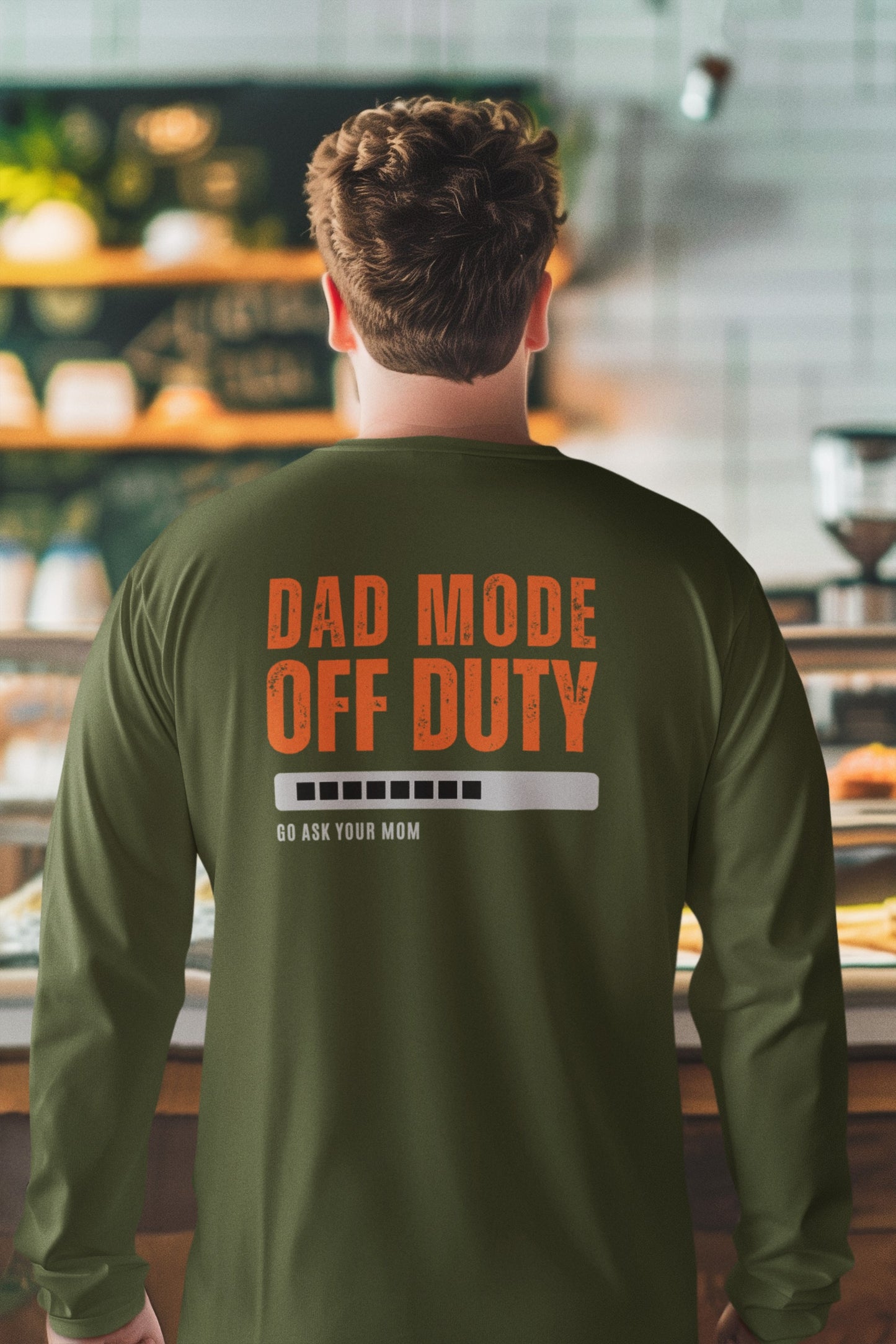 Dad Mode Off Duty Shirt – Go Ask Your Mom – Funny Father’s Day Gift for Dad