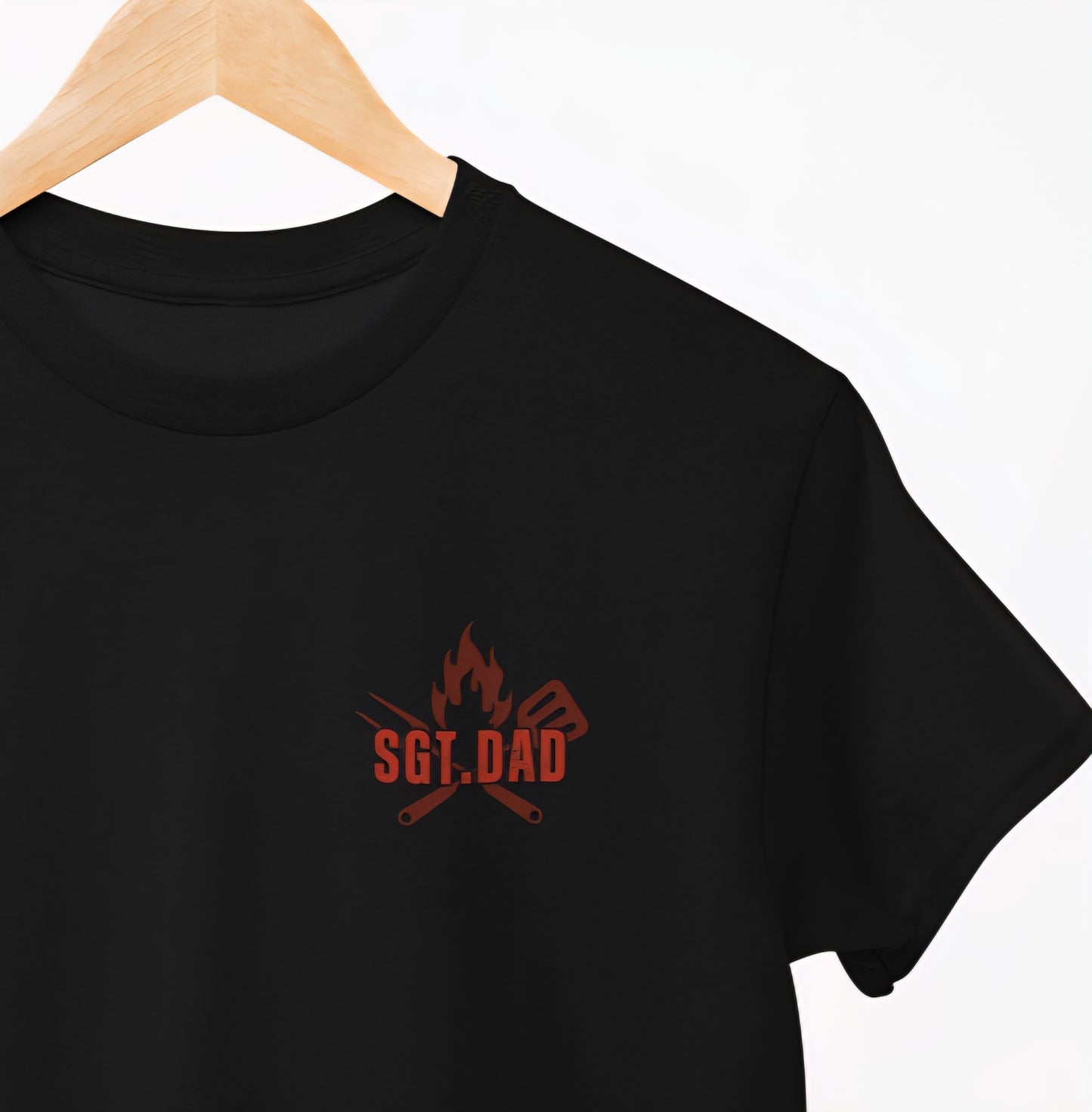 Grill Sergeant T-Shirt – Funny BBQ Shirt for Dad | Father’s Day Gift | Backyard Grillmaster Tee