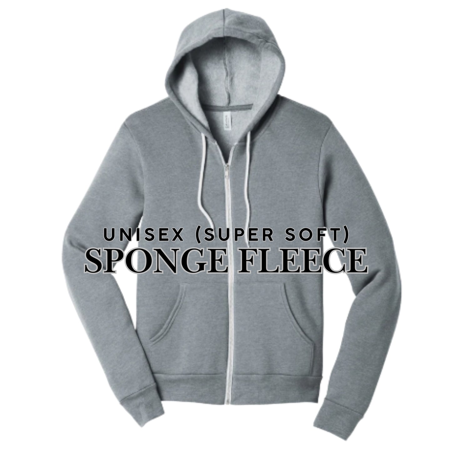 Premium Super-Soft Zip-Up Hoodie β Custom Print + Bundle Deals