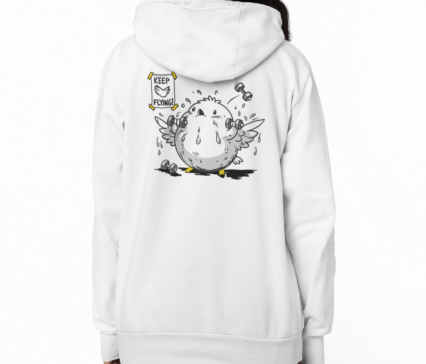 WORKOUT COLLECTION - Keep Flying Hoodie (Full-Zip)