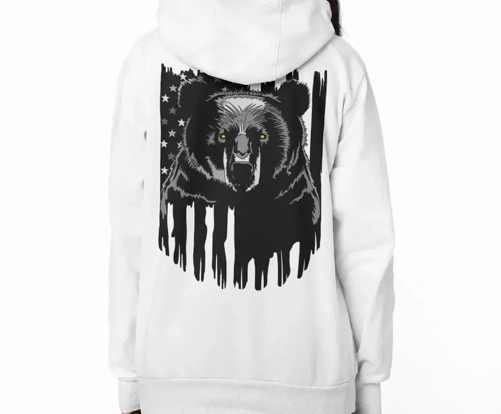 American BEAR - Soft Premium Hoodies (Full-Zip)-Shirt in a Cup