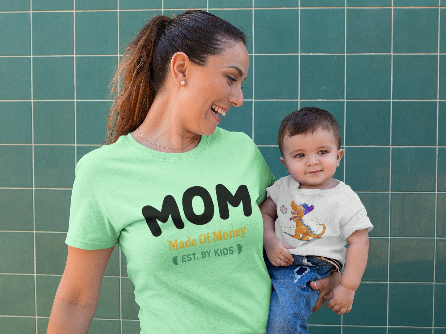 MOM funny (Made of Money) - Soft Premium Shirts