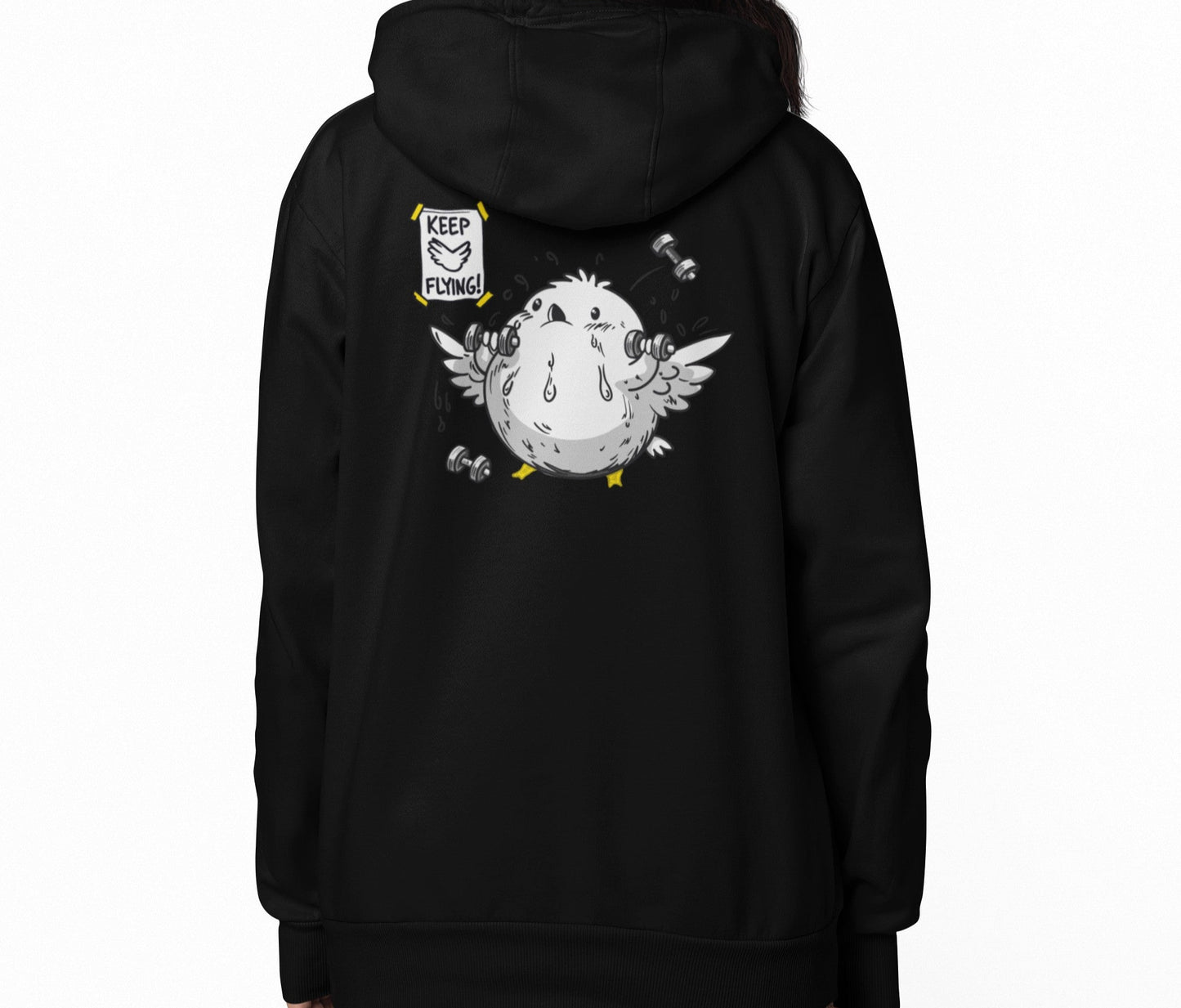 WORKOUT COLLECTION - Keep Flying Hoodie (Full-Zip)