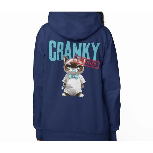 CERTIFIED CRANKY - Hoodies (Full-Zip)-Shirt in a Cup