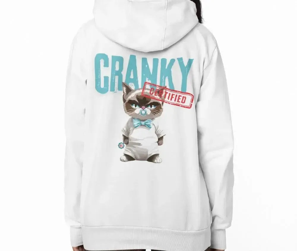 CERTIFIED CRANKY - Hoodies (Full-Zip)-Shirt in a Cup