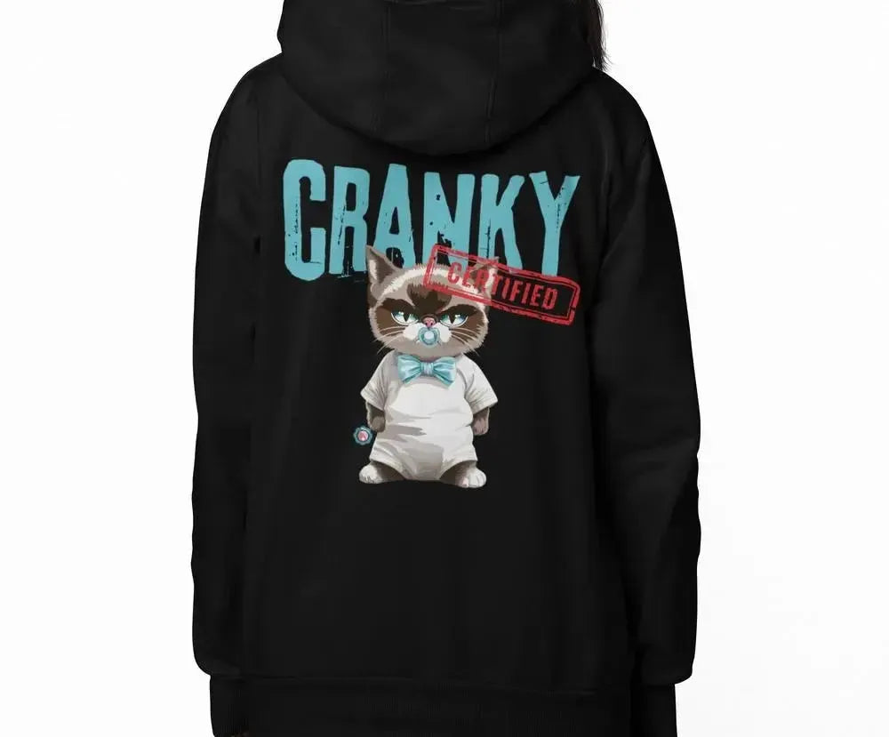 CERTIFIED CRANKY - Hoodies (Full-Zip)-Shirt in a Cup