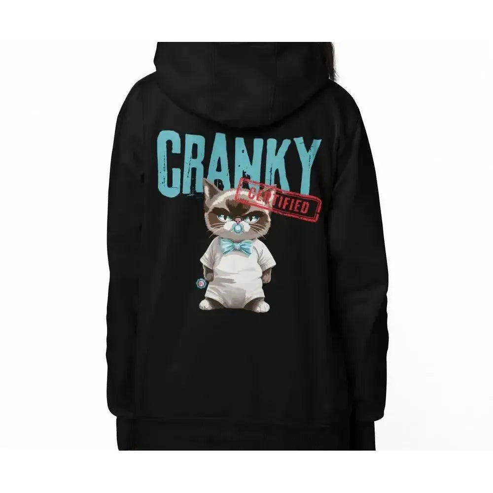 CERTIFIED CRANKY - Hoodies (Full-Zip)-Shirt in a Cup