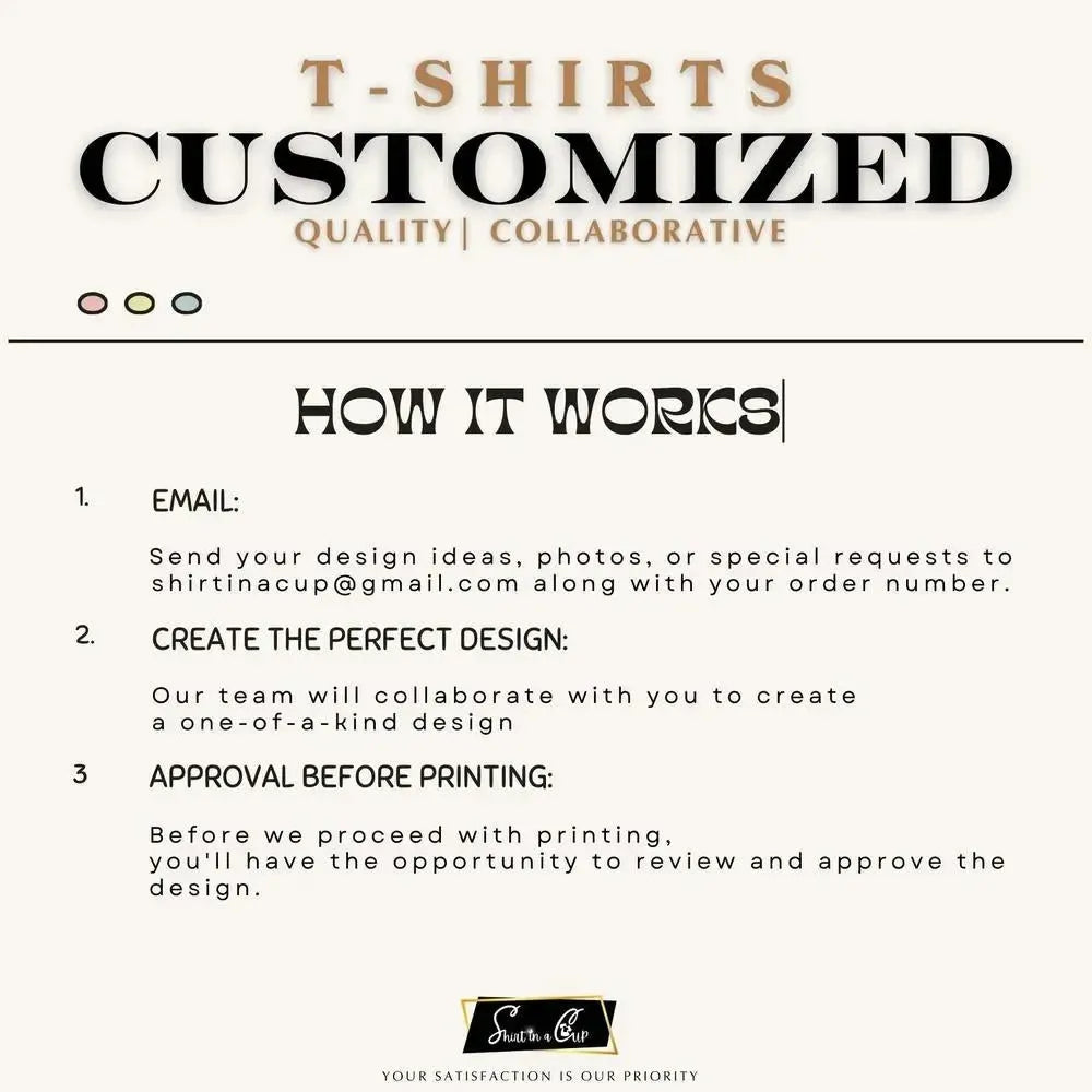 CUSTOMIZED - SHIRTS-Shirt in a Cup