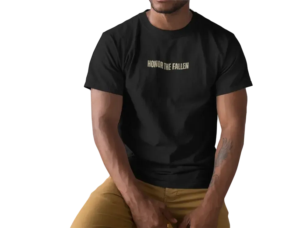Memorial Day Shirt – Honor the Fallen | They Become Legends | Patriotic Military Tribute Tee-Shirt in a Cup