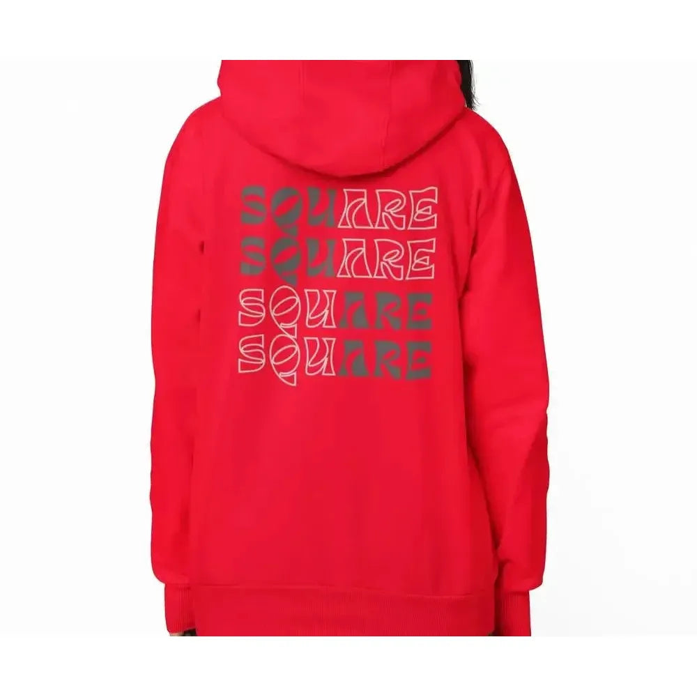 Minimalist Design (Square) - Super Soft Premium Hoodies (Full-Zip)-Shirt in a Cup