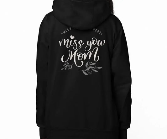 MISS U MOM - Premium Soft Hoodies (Full-Zip)-Shirt in a Cup