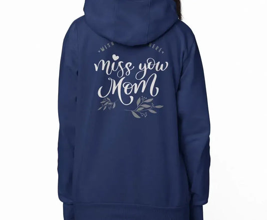 MISS U MOM - Premium Soft Hoodies (Full-Zip)-Shirt in a Cup