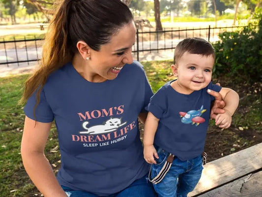 MOM funny (SLEEP LIKE HUBBY) - Soft Premium Shirts-Shirt in a Cup