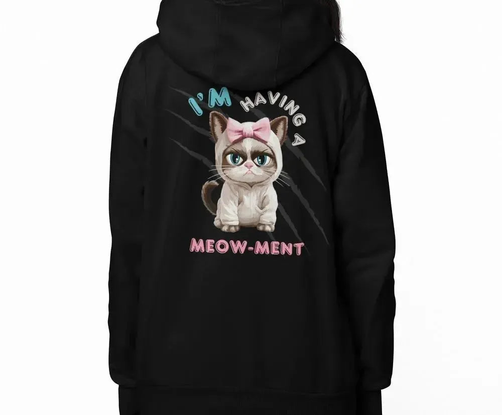 POUTY (Meow-Ment) - Hoodies (Full-Zip)-Shirt in a Cup