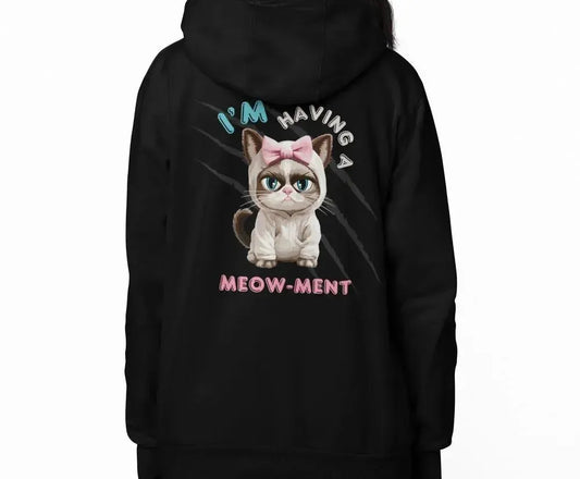 POUTY (Meow-Ment) - Hoodies (Full-Zip)-Shirt in a Cup