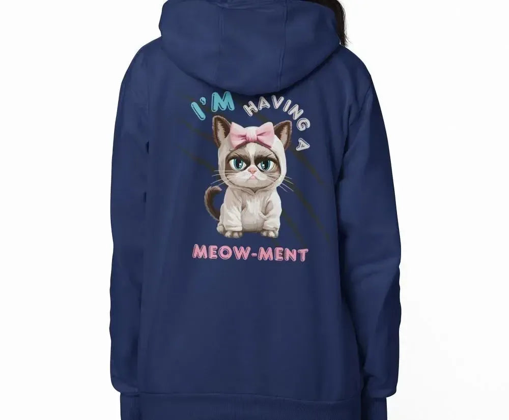 POUTY (Meow-Ment) - Hoodies (Full-Zip)-Shirt in a Cup