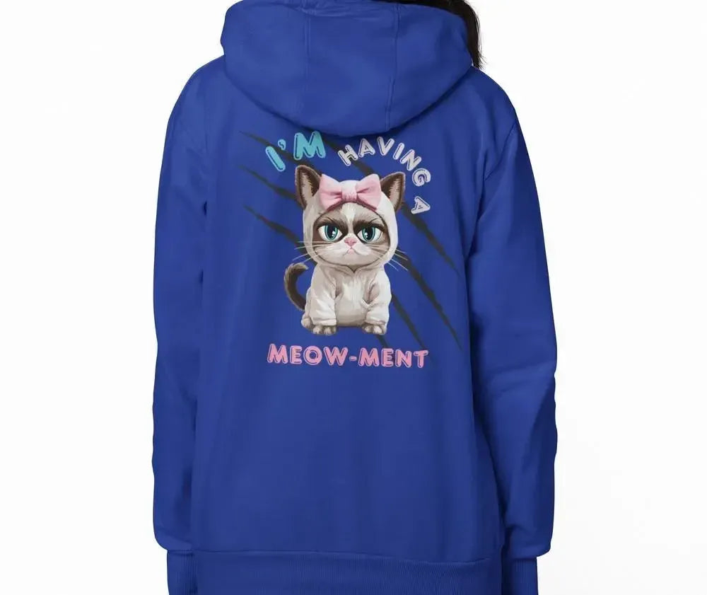 POUTY (Meow-Ment) - Hoodies (Full-Zip)-Shirt in a Cup