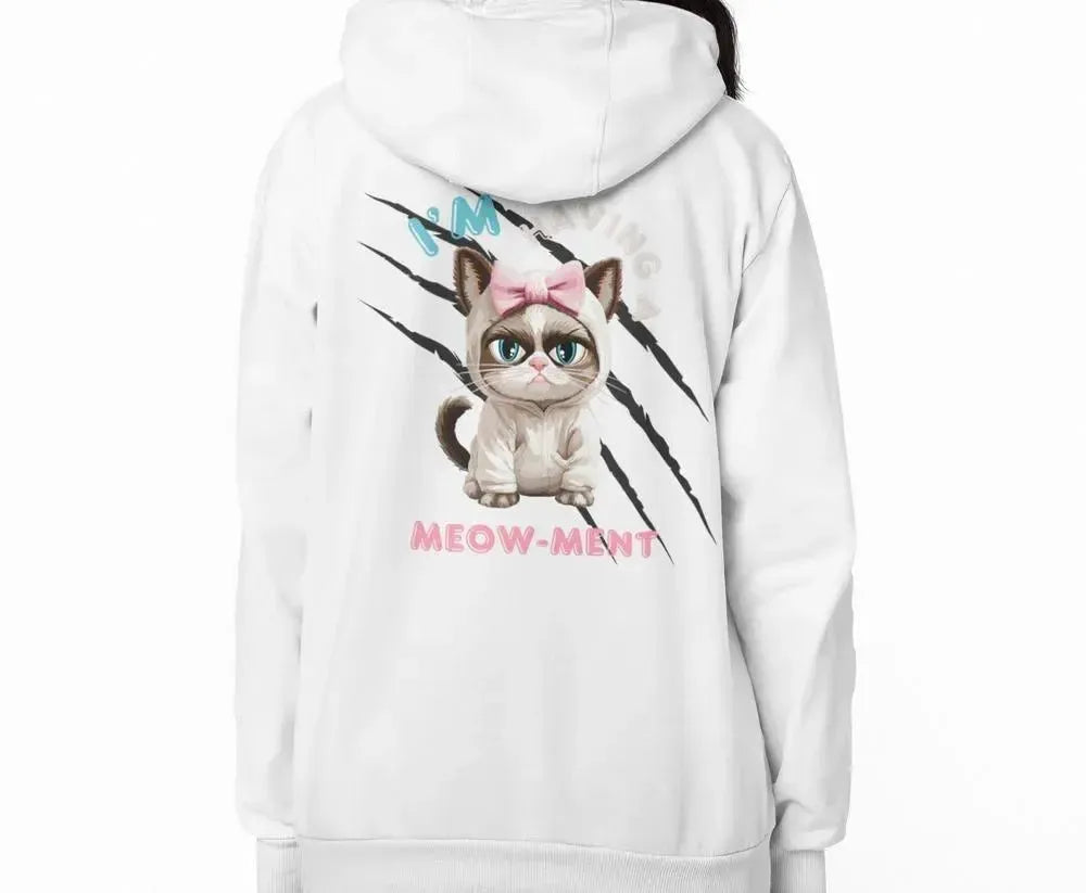 POUTY (Meow-Ment) - Hoodies (Full-Zip)-Shirt in a Cup