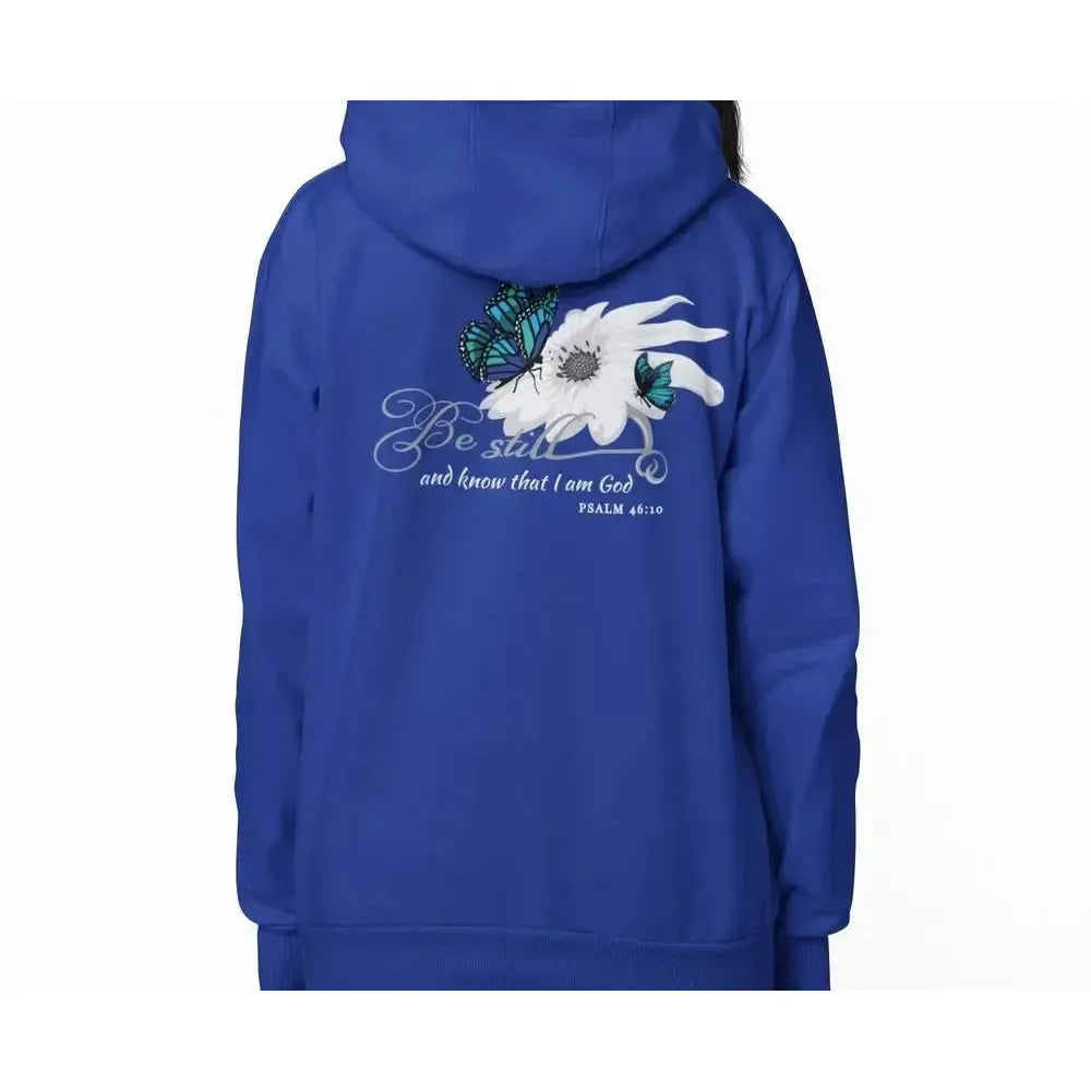 PSALM 46:10 - Premium Soft Hoodies (Full-Zip)-Shirt in a Cup