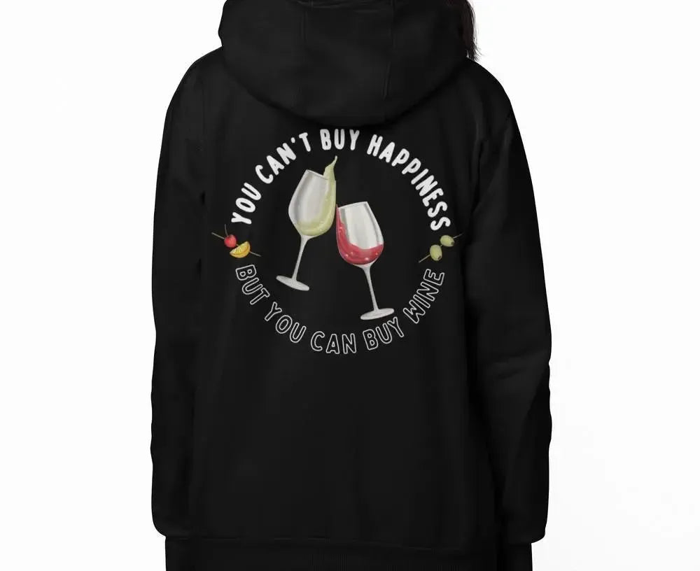 Signature Wine - Soft Premium Hoodies (Full-Zip)-Shirt in a Cup