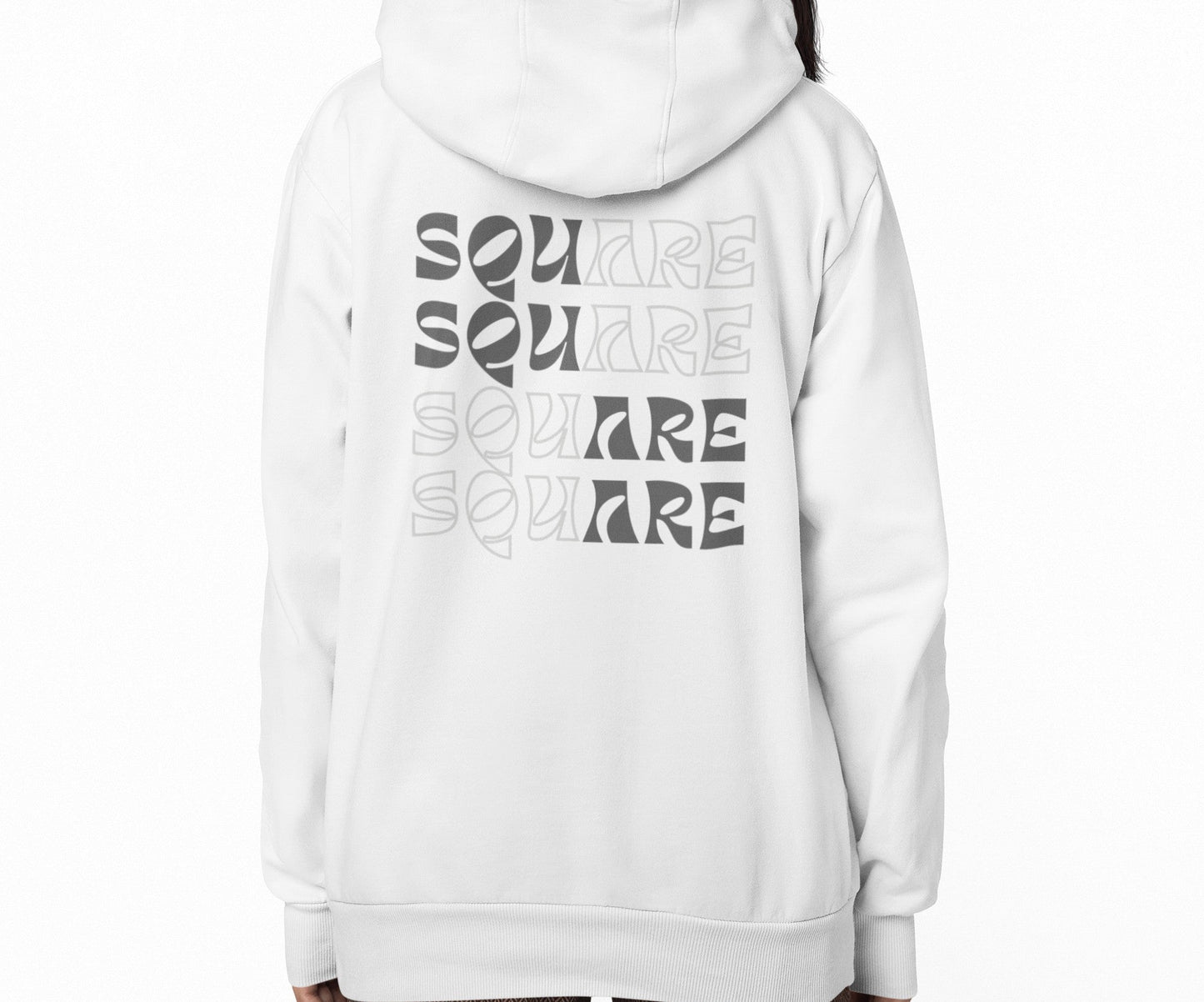Minimalist Design (Square) - Super Soft Premium Hoodies (Full-Zip)