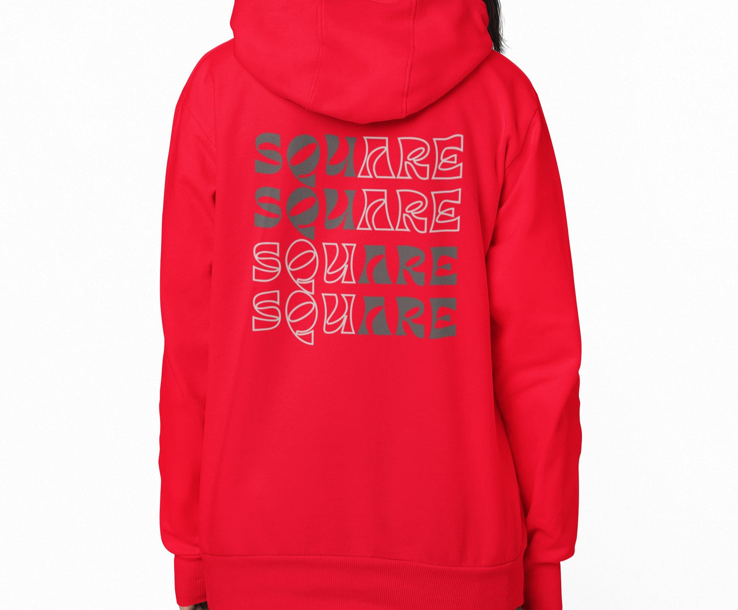 Minimalist Design (Square) - Super Soft Premium Hoodies (Full-Zip)