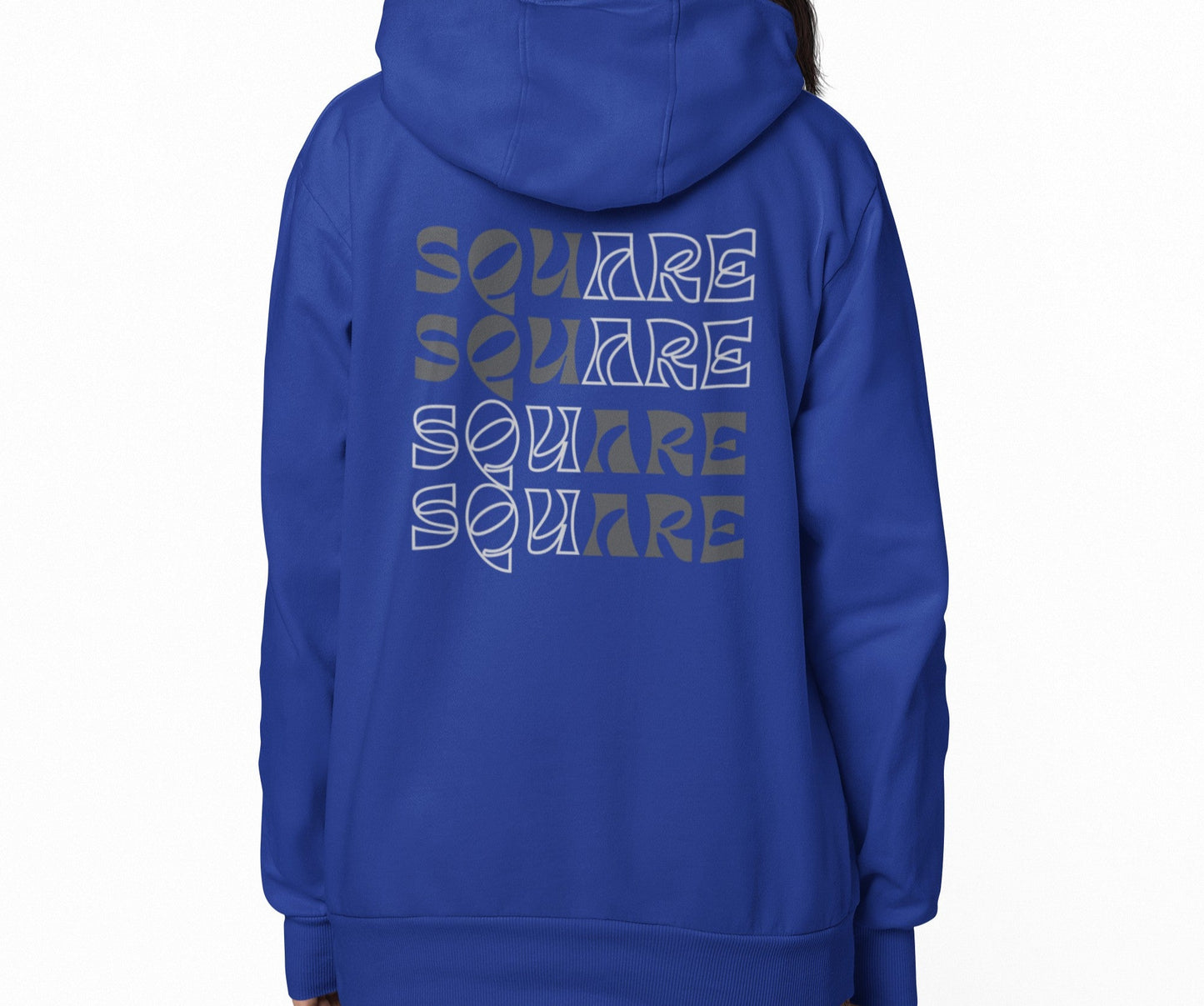 Minimalist Design (Square) - Super Soft Premium Hoodies (Full-Zip)