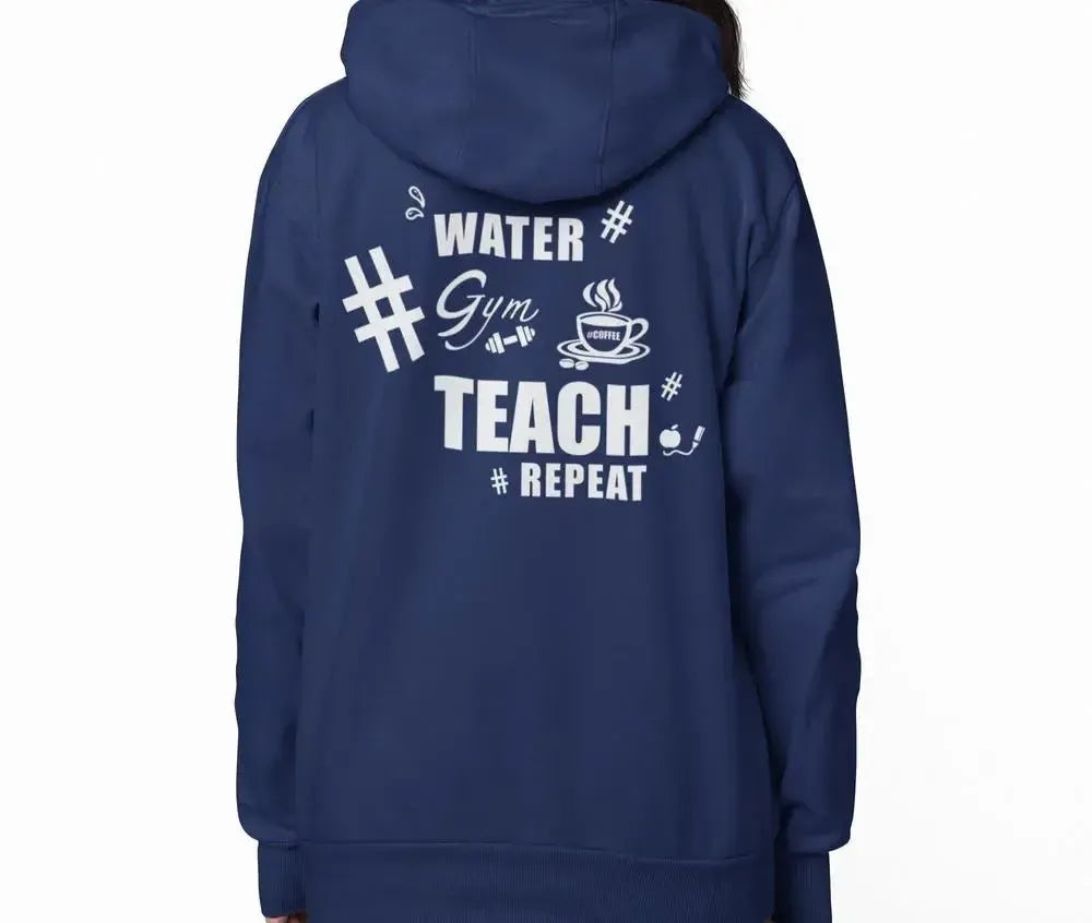 #TEACHER - Premium SUPER SOFT Hoodies (Full-Zip)-Shirt in a Cup