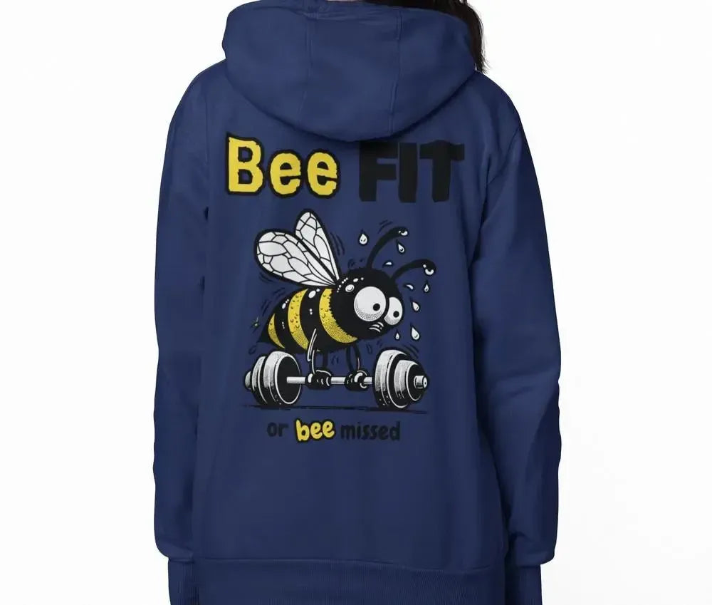 WORKOUT COLLECTION - Bee-Fit Hoodie (Full-Zip)-Shirt in a Cup