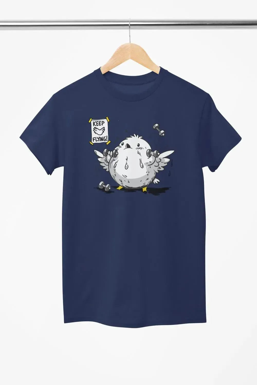 WORKOUT COLLECTION - Bird (hand drawn)-Shirt in a Cup