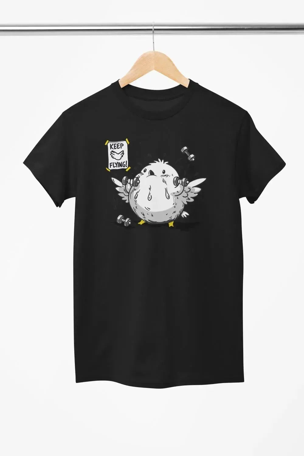 WORKOUT COLLECTION - Bird (hand drawn)-Shirt in a Cup