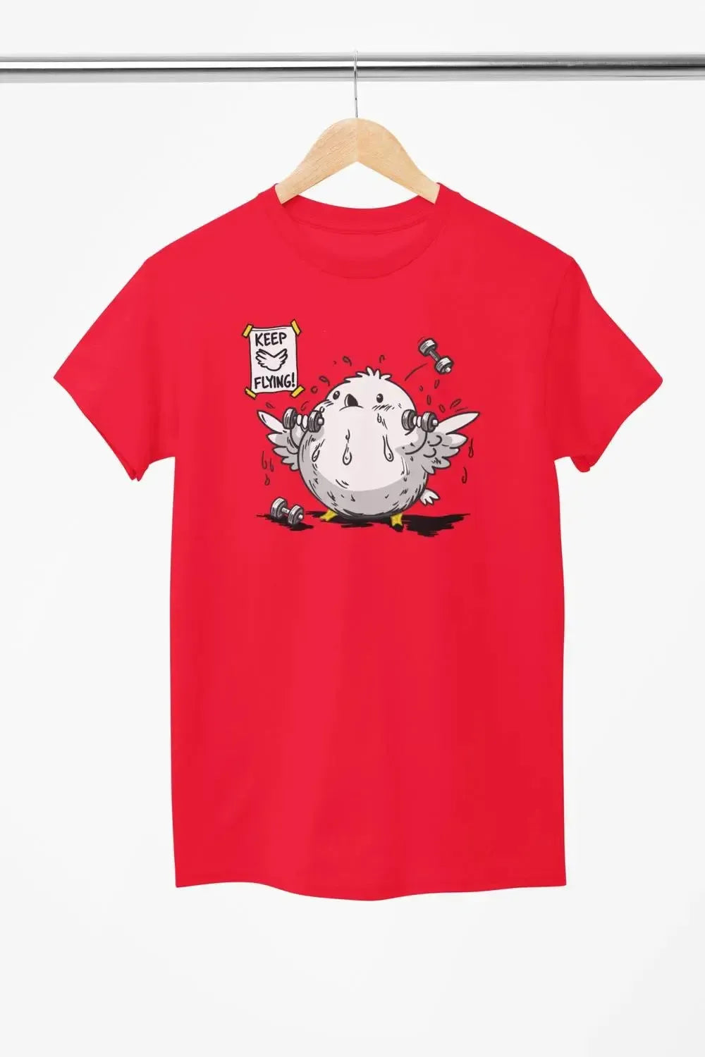 WORKOUT COLLECTION - Bird (hand drawn)-Shirt in a Cup