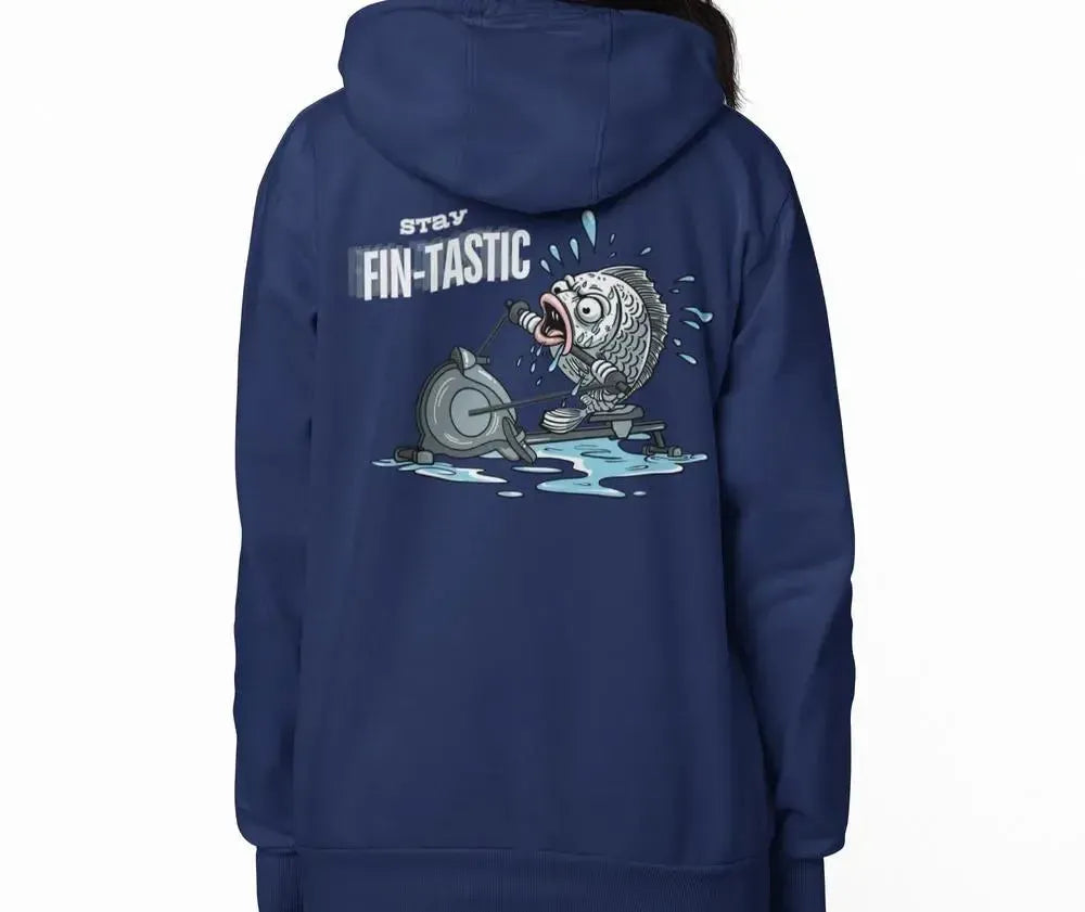 WORKOUT COLLECTION - Fin-Tastic Hoodie (Full-Zip)-Shirt in a Cup
