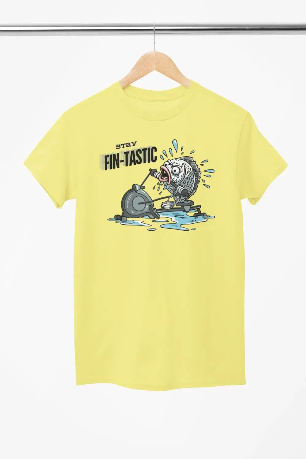 WORKOUT COLLECTION - Fish (hand drawn)-Shirt in a Cup