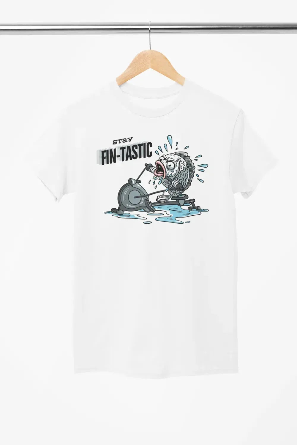WORKOUT COLLECTION - Fish (hand drawn)-Shirt in a Cup