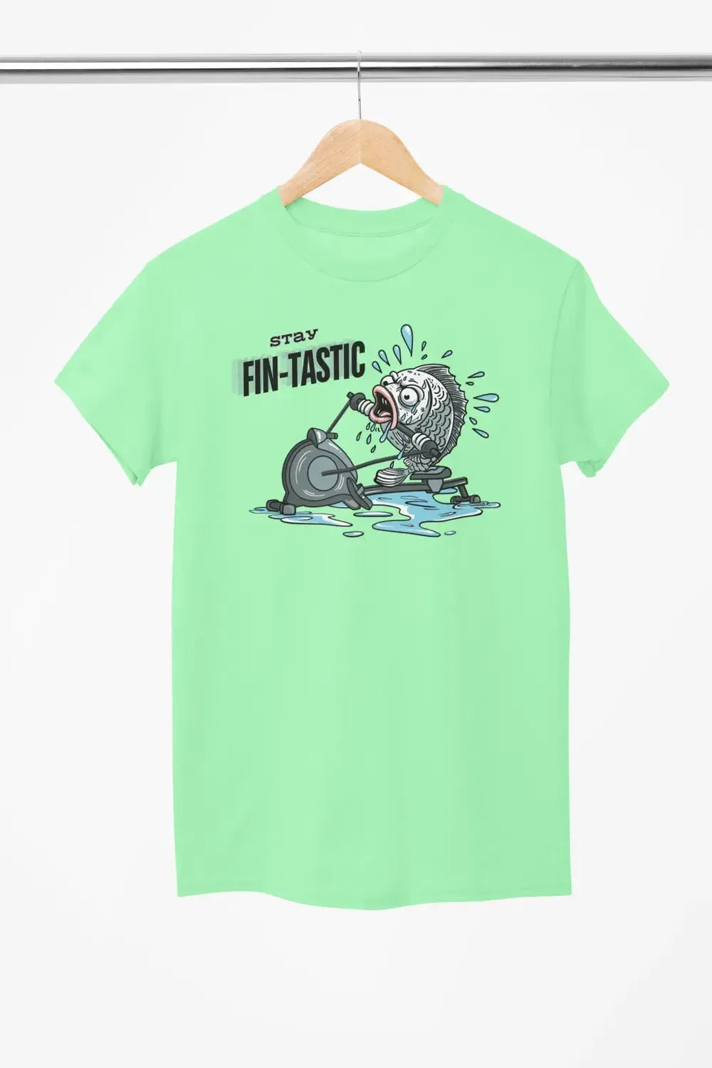 WORKOUT COLLECTION - Fish (hand drawn)-Shirt in a Cup